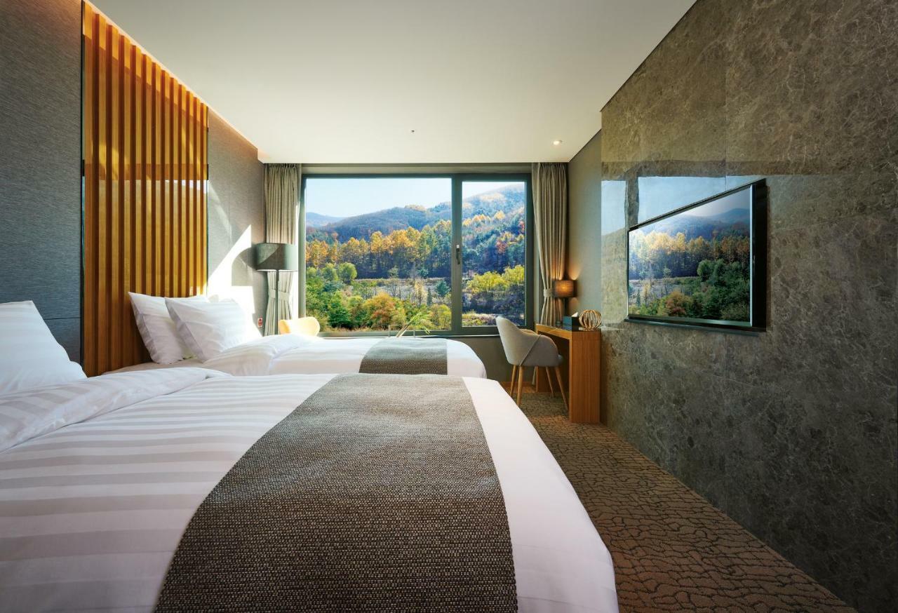 Jeongseon Js Grand Palace Hotel Exterior foto